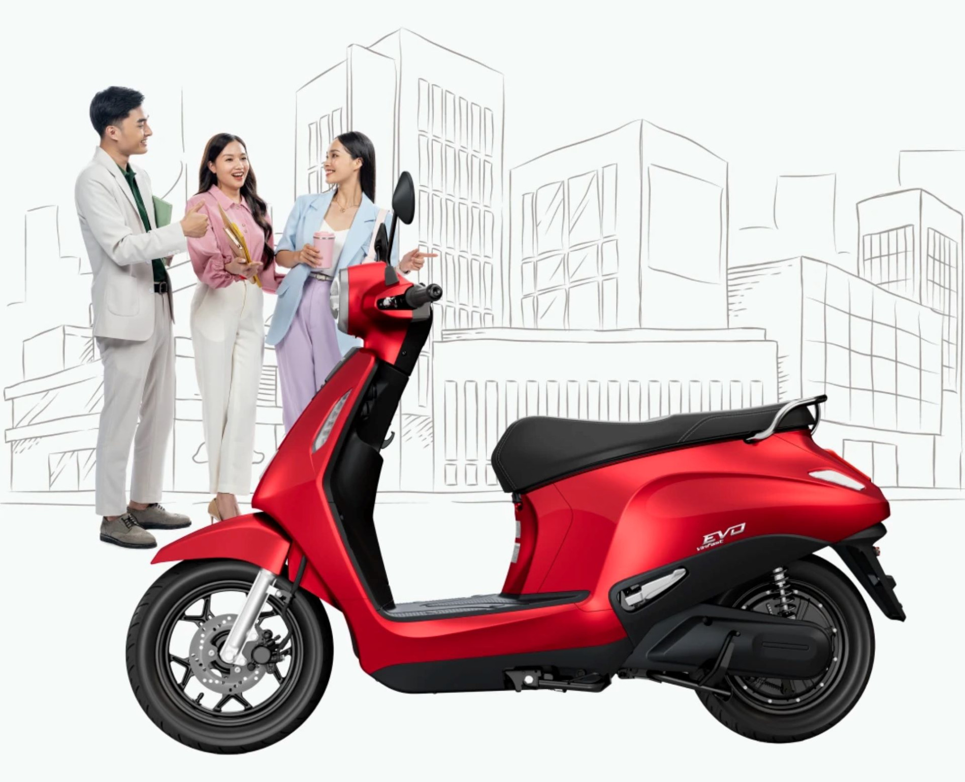 Công nghệ xe máy điện ngày càng được cải tiến